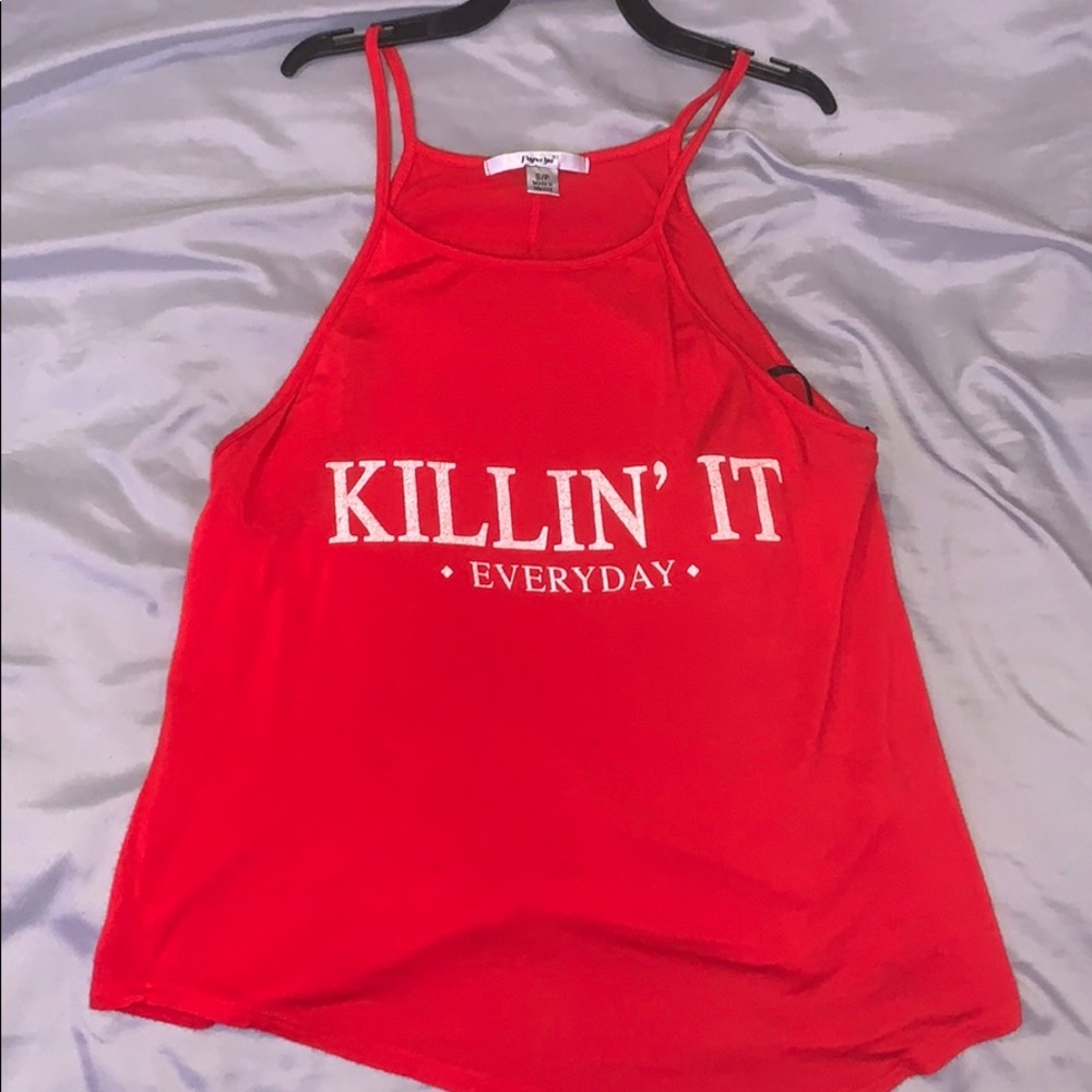 Red tee